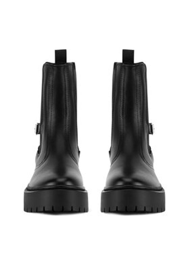 DeeZee Sztyblety HY12123-17 Czarny. Kolor: czarny. Materiał: materiał