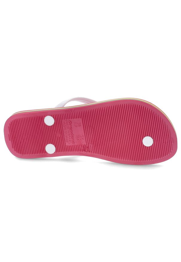 Ipanema - Różowe Japonki Ipanemy Modne Obuwie Damskie. Okazja: na plażę, na co dzień, na spacer. Kolor: różowy. Materiał: materiał. Sezon: lato. Styl: casual, sportowy