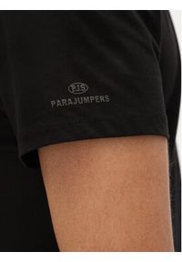Parajumpers T-Shirt Leland 25SMPMTSGT09 Czarny Regular Fit. Kolor: czarny. Materiał: bawełna