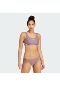 Adidas - 3-Stripes Bikini. Kolor: fioletowy, wielokolorowy, różowy