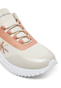 Calvin Klein Jeans Sneakersy Eva Runner Low Lace Mix Ml Wn YW0YW01442 Écru. Materiał: materiał #2
