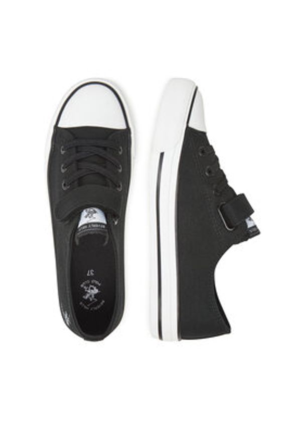 Beverly Hills Polo Club Trampki CEO-CSS20377-72(CH) Czarny. Kolor: czarny. Materiał: materiał