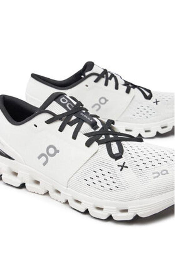On Buty na siłownię Cloud X 4 3ME30040791 Écru. Materiał: materiał. Sport: fitness