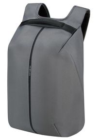 Samsonite Securipak 2.0 15.6'' szary. Kolor: szary. Materiał: tkanina, materiał. Styl: młodzieżowy, elegancki