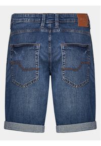 INDICODE Szorty jeansowe Kaden Holes 70-104 Niebieski Regular Fit. Kolor: niebieski. Materiał: bawełna