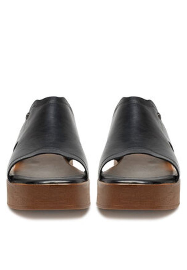 Lasocki Klapki WI16-2356-01 Czarny. Kolor: czarny. Materiał: skóra