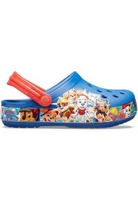 Klapki Crocs dla dzieci Fl Paw Patrol Band Clog niebieskie 205509 4GX. Kolor: niebieski