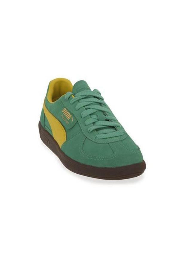 Buty do chodzenia męskie Puma Palermo. Kolor: zielony. Materiał: zamsz. Szerokość cholewki: normalna. Sport: turystyka piesza