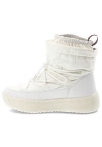 Białe Śniegowce Filippo Ciepłe Buty Damskie Na Platformie. Okazja: na co dzień, na spacer. Kolor: biały. Materiał: materiał. Szerokość cholewki: normalna. Sezon: zima. Obcas: na platformie. Styl: sportowy, casual, elegancki #9