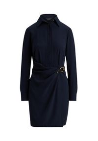 Lauren Ralph Lauren - LAUREN RALPH LAUREN Sukienka codzienna 200P03578001 Granatowy Regular Fit. Okazja: na co dzień. Kolor: niebieski. Materiał: syntetyk. Typ sukienki: proste. Styl: casual #6