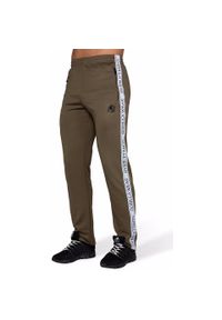 GORILLA WEAR - Spodnie dresowe Gorilla Wear Wellington. Kolor: zielony. Materiał: dresówka. Sport: fitness