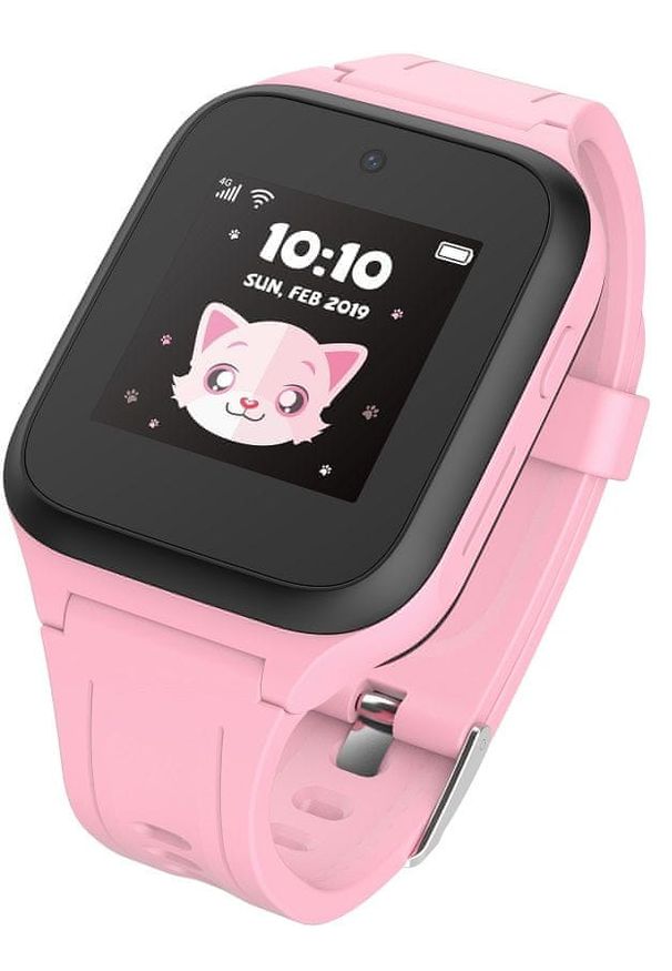 TCL smartwatch dla dzieci Movetime Family Watch 40, Pink. Rodzaj zegarka: smartwatch. Kolor: różowy