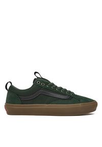 Vans Tenisówki Skate Old Skool 36+ VN000D5R17P1 Zielony. Kolor: zielony. Materiał: skóra, zamsz #5