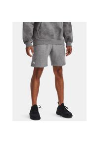 Spodenki treningowe męskie Under Armour Rival Fleece. Kolor: szary