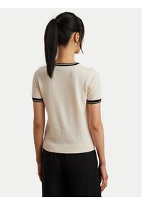 Lauren Ralph Lauren - LAUREN RALPH LAUREN Sweter 200963659001 Écru Relaxed Fit. Materiał: bawełna #5