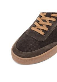 Lasocki Sneakersy FRANK-02 MI07 Brązowy. Kolor: brązowy. Materiał: skóra, zamsz #4