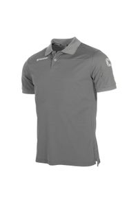 STANNO - Polo Stanno Pride. Typ kołnierza: polo. Kolor: szary. Materiał: poliester. Styl: elegancki #1