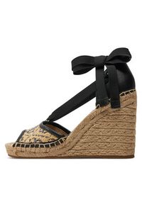 Guess Espadryle Diandra FLGDIR ELE04 Czarny. Kolor: czarny. Materiał: materiał #2