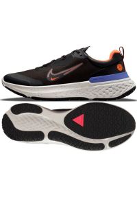 Buty do biegania Nike React Miler 2 Shield M DC4064 003 czarne. Kolor: czarny. Materiał: syntetyk. Szerokość cholewki: normalna #7