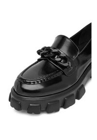 DeeZee Loafersy 17090-2 Czarny. Kolor: czarny. Materiał: skóra #6