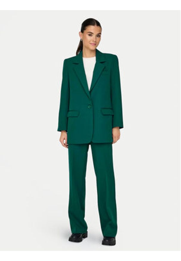 only - ONLY Marynarka Lana-Berry 15245698 Zielony Oversize. Kolor: zielony. Materiał: syntetyk