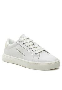 Calvin Klein Jeans Sneakersy Classic Cupsole Laceup YW0YW01269 Biały. Kolor: biały #6