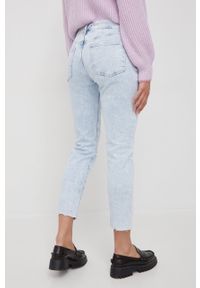 GAP jeansy damskie medium waist. Kolor: niebieski #4