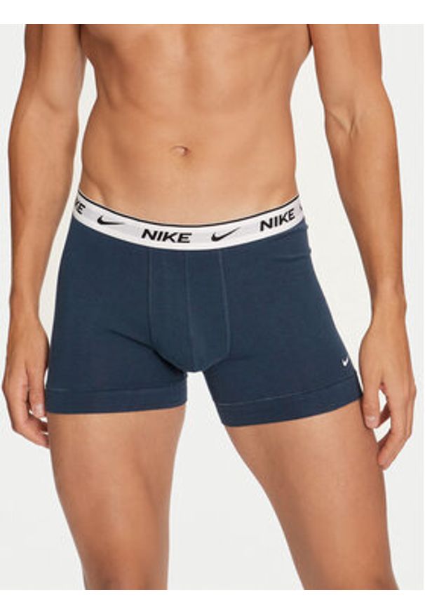 Nike Komplet 2 par bokserek Trunk 0000KE1085 Kolorowy. Materiał: bawełna. Wzór: kolorowy