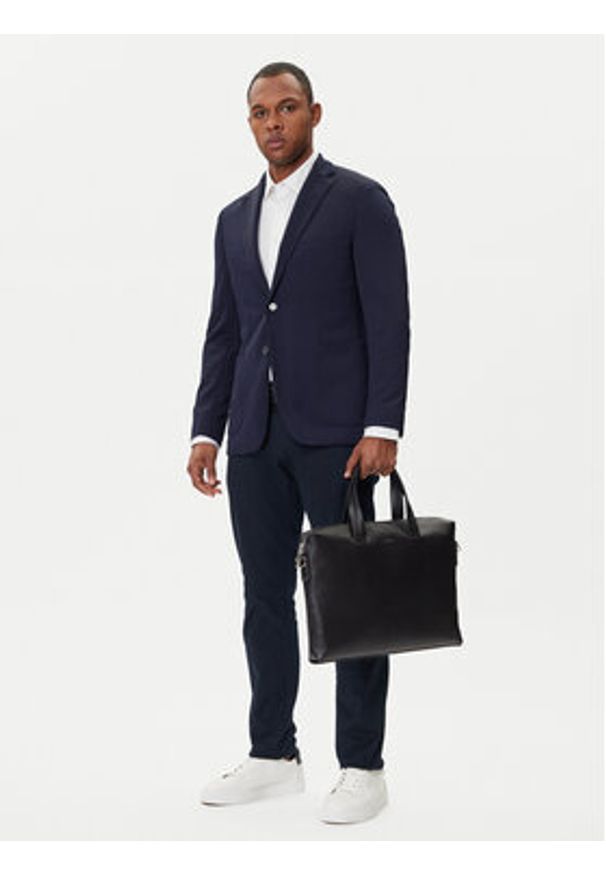 Calvin Klein Torba na laptopa Ck Premium Leather Laptop Bag K50K512939 Czarny. Kolor: czarny. Materiał: skóra