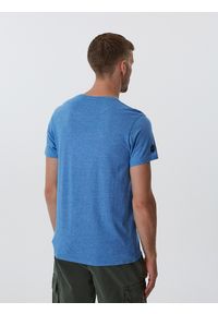 Diverse - T-shirt męski z nadrukiem LAIRD VII S1813 - niebieski. Kolor: niebieski. Materiał: bawełna. Wzór: nadruk #3