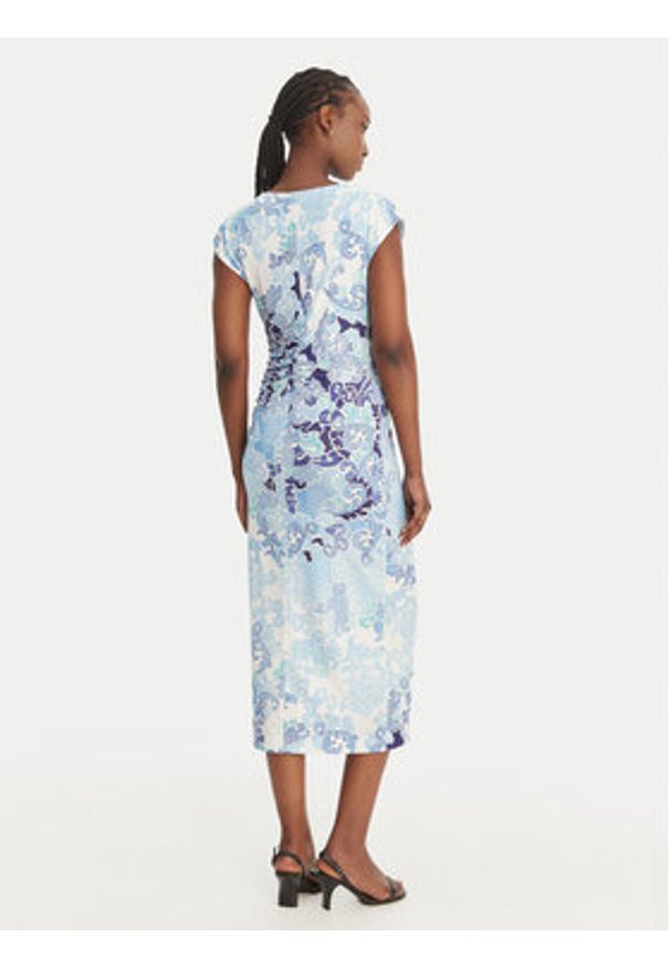 Hale bob - Hale Bob Sukienka koktajlowa Thora 5ZLG662A Błękitny Slim Fit. Kolor: niebieski. Materiał: syntetyk. Styl: wizytowy