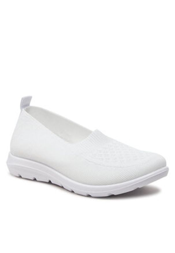 Jenny Fairy Półbuty WFA270923-1 Biały. Kolor: biały. Materiał: materiał