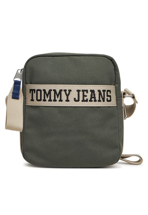 Saszetka Tommy Jeans. Kolor: brązowy