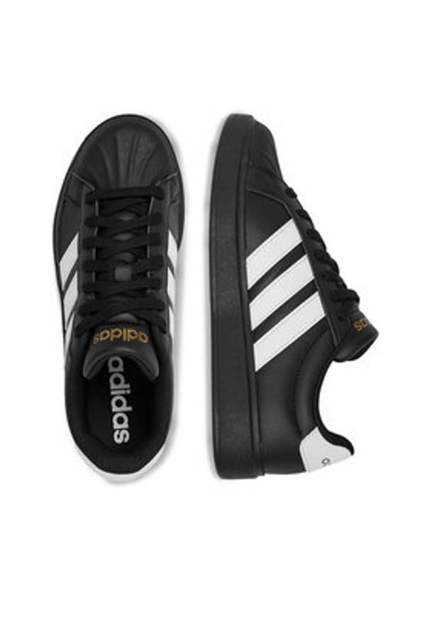 Adidas - adidas Sneakersy CEO-STREETTALK JP8276 W Czarny. Kolor: czarny. Materiał: skóra