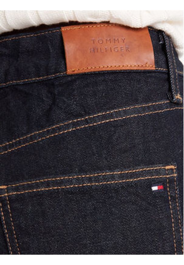 TOMMY HILFIGER - Tommy Hilfiger Jeansy WW0WW47153 Granatowy Slim Fit. Kolor: niebieski