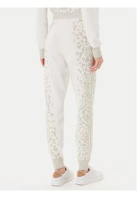 Liu Jo Spodnie dresowe TF5174 MS49I Écru Regular Fit. Materiał: wiskoza #5