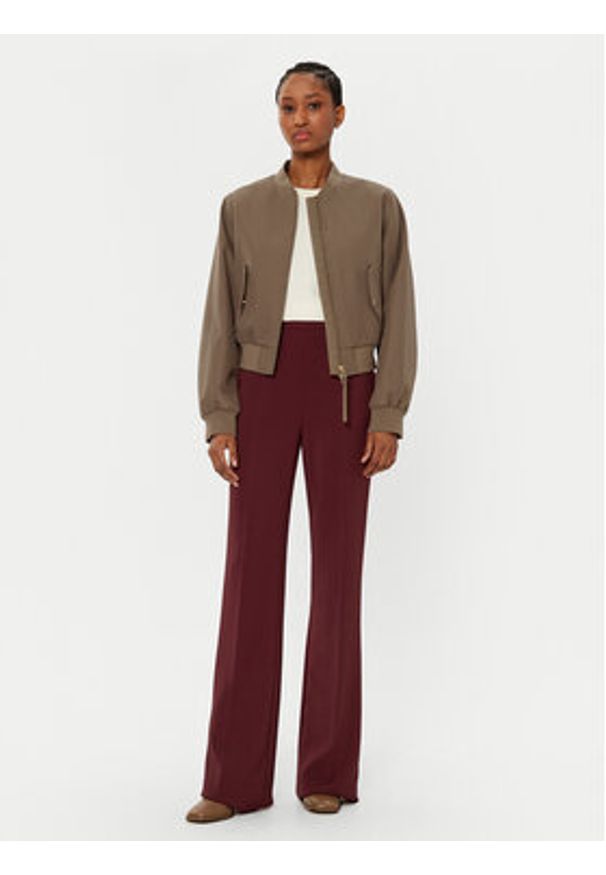 JOOP! Kurtka bomber 58Okelani 30044771 Brązowy Regular Fit. Kolor: brązowy. Materiał: syntetyk