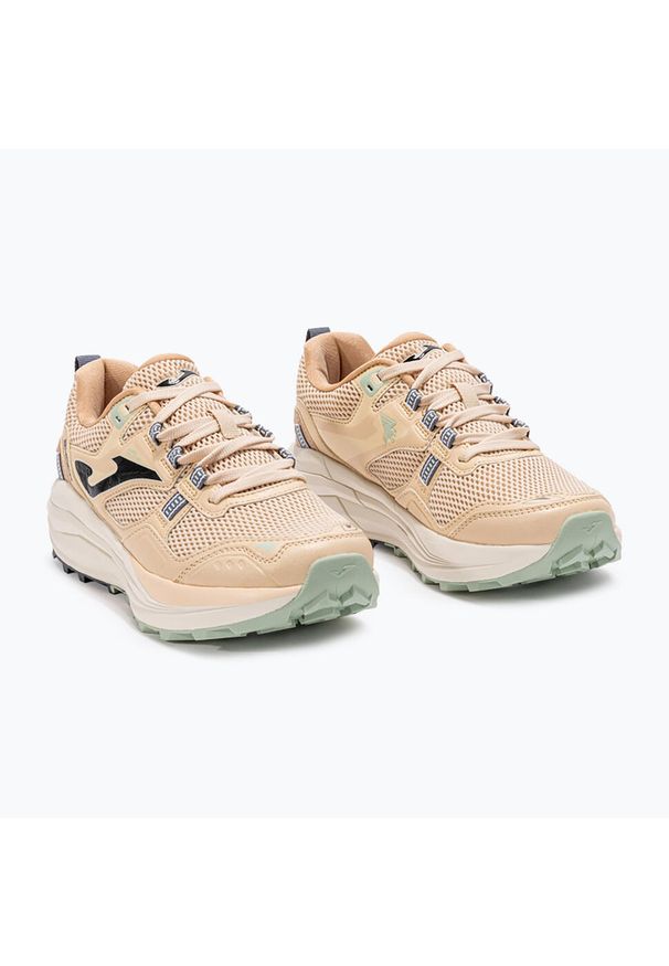 Buty do biegania damskie Joma Shock. Zapięcie: sznurówki. Kolor: beżowy. Materiał: tkanina, materiał. Szerokość cholewki: normalna