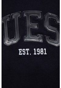 Guess t-shirt bawełniany dziecięcy kolor granatowy wzorzysty. Okazja: na co dzień. Kolor: niebieski. Materiał: bawełna. Wzór: haft. Styl: casual #3