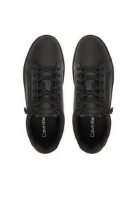 Calvin Klein Sneakersy Classic Cup Laceup Zip Lth YM0YM01437 Czarny. Kolor: czarny. Materiał: skóra #3