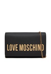 Love Moschino - LOVE MOSCHINO Torebka JC4103PP1LKD0000 Czarny. Kolor: czarny. Materiał: skórzane #1