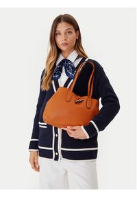 Longchamp Torebka 10183 Pomarańczowy. Kolor: pomarańczowy. Materiał: skórzane