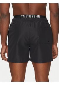 Calvin Klein Swimwear Szorty kąpielowe KM0KM01093 Czarny Regular Fit. Kolor: czarny. Materiał: syntetyk #4