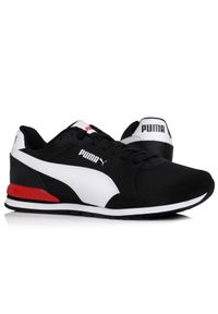 Buty męskie sportowe do chodzenia Puma ST RUNNER V3 MESH. Zapięcie: sznurówki. Kolor: czerwony, wielokolorowy, czarny. Materiał: mesh. Szerokość cholewki: normalna. Sport: turystyka piesza