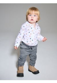 Sinsay - Koszula z motywem świątecznym - biały. Kolor: biały. Styl: wizytowy #1