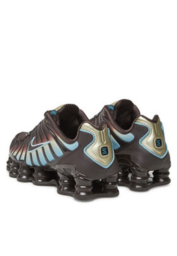 Nike Sneakersy Shox Tl IB4340 200 Brązowy. Kolor: brązowy. Materiał: materiał