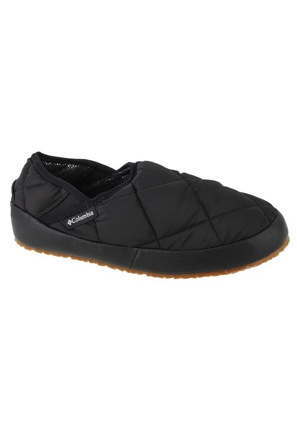 columbia - Kapcie Columbia Lazy Bend Moc Slippers W 2005381010 czarne. Okazja: do domu. Kolor: czarny. Materiał: tkanina, syntetyk, guma