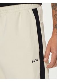 BOSS - Boss Dres 50519395 Écru Regular Fit. Materiał: bawełna