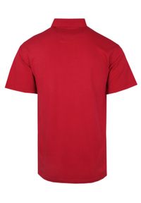 Bartex - Koszulka POLO, Czerwona Casualowa, Krótki Rękaw, Jednokolorowa, T-shirt -BARTEX. Okazja: na co dzień. Typ kołnierza: polo. Kolor: czerwony. Materiał: bawełna. Długość rękawa: krótki rękaw. Długość: krótkie. Styl: casual #2
