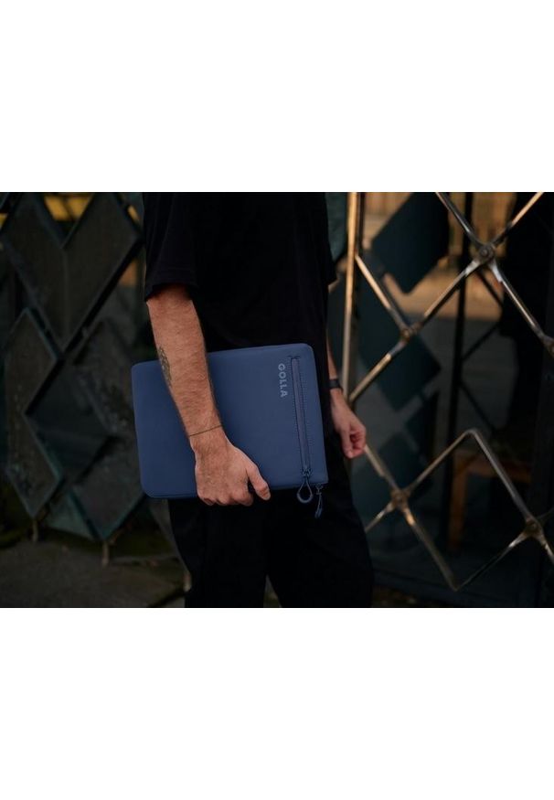 GOLLA - Etui Golla Sleeve Metro 13'' (petroleum). Materiał: neopren, materiał. Styl: casual, elegancki